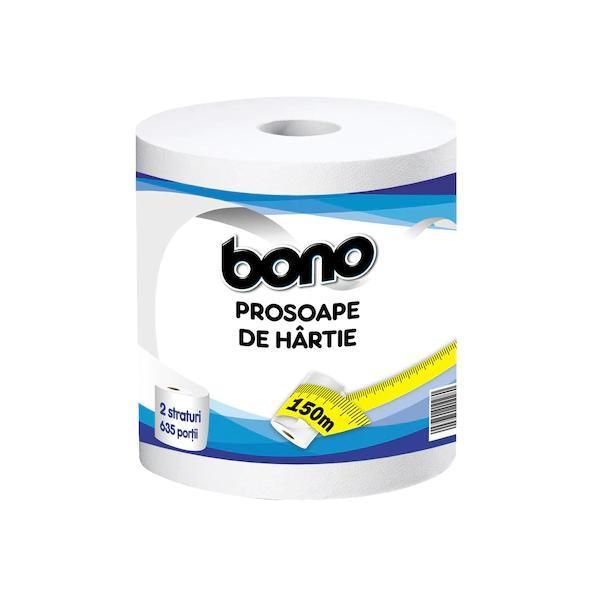 Bono Хартиени кърпи 150м 2 слоя Боно, 1 ролка