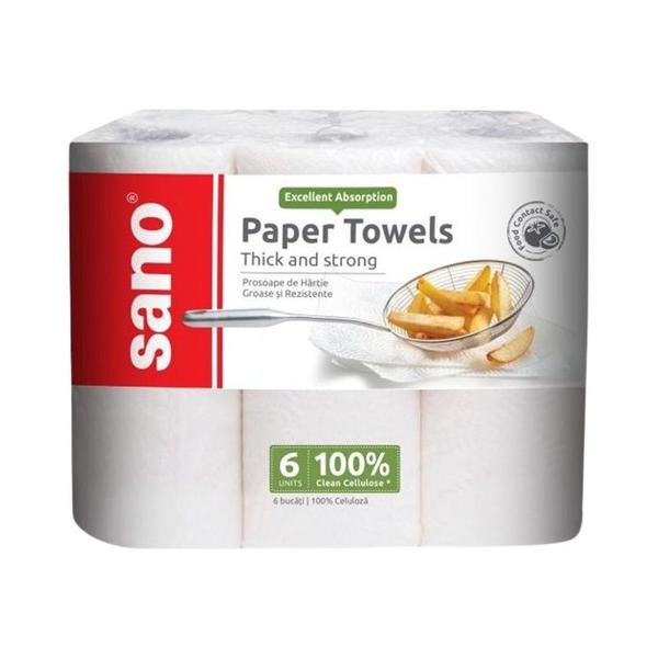 Sano Хартиени кърпи - Sano Paper Towelc, 6 бр