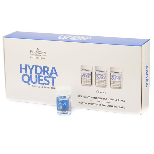 Farmona Хидратиращ активен концентрат - Farmona Hydra Quest Active Moisturising Concentrate, 10 ампули x 5мл