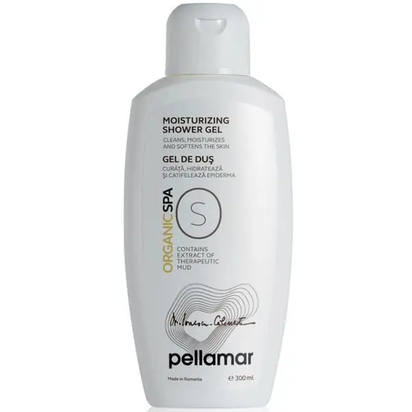 Pellamar Хидратиращ душ гел с масло от морски зърнастец - Pellamar Organic Spa Moisturizing Shower Gel, 300 мл