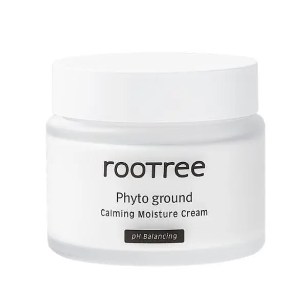 Rootree Хидратиращ и успокояващ крем за лице - Rootree Phyto Ground Calming Moisture Cream, 80 гр