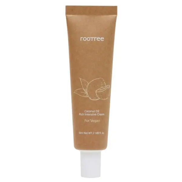 Rootree Хидратиращ Крем Rootree Coconut Oil Rich Intensive Cream, 50 гр