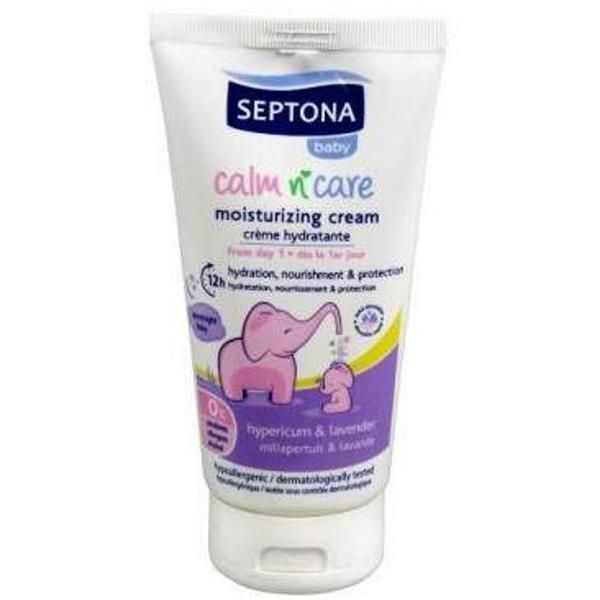 Septona Хидратиращ крем- Septona Baby Calm&#039;n&#039;Care Hypericum &amp; Lavender, 150 мл