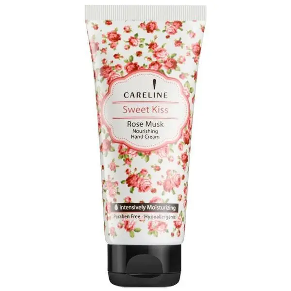 Careline Хидратиращ крем за ръце - Careline Wild Breeze Sweet Kiss, 100 мл