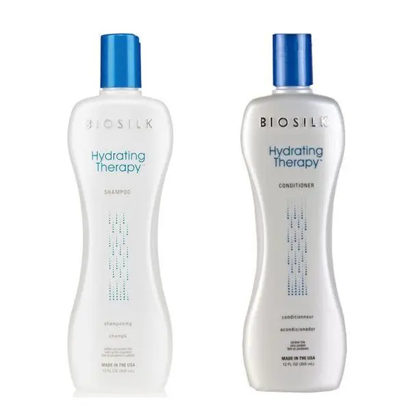 Biosilk Хидратиращ пакет - Biosilk Farouk Hydrating Therapy: Шампоан 355 мл, Балсам 355 мл