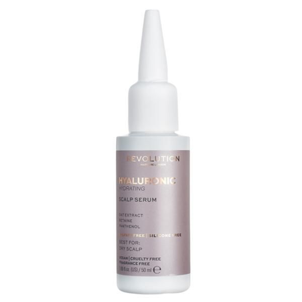 Revolution Haircare Хидратиращ серум с хиалуронова киселина за сух скалп Revolution Haircare Hyaluronic Acid Hydrating Scalp Serum, 50 мл