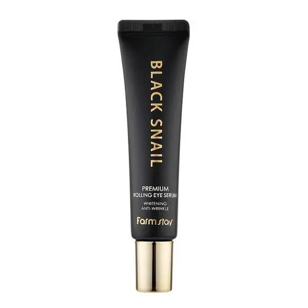Farm Stay Хидратиращ серум за очи с екстракт от черен охлюв - FarmStay Black Snail Premium Rolling Eye Serum, 25 мл