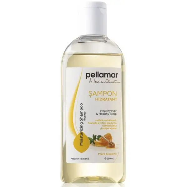 Pellamar Хидратиращ шампоан с мед - Pellamar Moisturizing Shampoo with Honey, 250 мл
