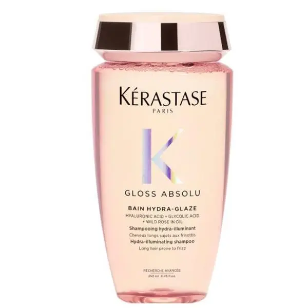 Kerastase Хидратиращ шампоан за блясък и против накъдряне - Kerastase Gloss Absolu Bain Hydra-Glaze, 250 мл