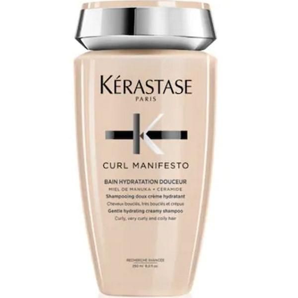 Kerastase Хидратиращ шампоан за къдрава и вълнообразна коса - Kerastase Curl Manifesto Bain Hydratation Doucer, 250 мл