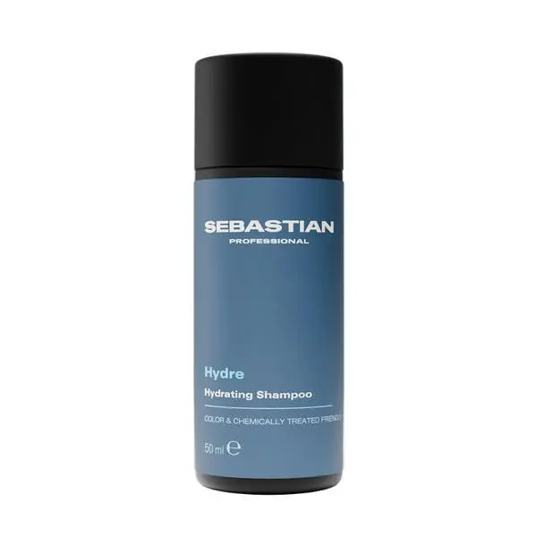 Sebastian Professional Хидратиращ шампоан за суха и дехидратирана коса - Sebastian Professional Hydre Hydrating Shampoo, 50 мл