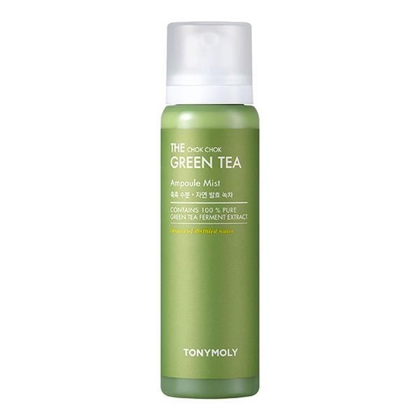 Tony Moly Хидратиращ спрей за лице - Tony Moly The Chok Chok Green Tea Ampoule Mist, 150 мл