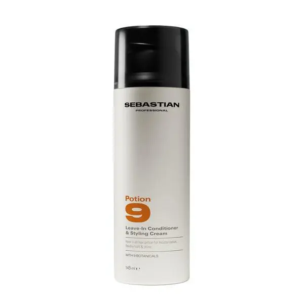 Sebastian Professional Хидратиращ стилизиращ крем за коса с лека фиксация - Sebastian Professional Potion 9 Leave-In Conditioner &amp; Styling Cream, 145 мл