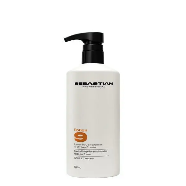 Sebastian Professional Хидратиращ стилизиращ крем за коса с лека фиксация - Sebastian Professional Potion 9 Leave-In Conditioner &amp; Styling Cream, 500 мл
