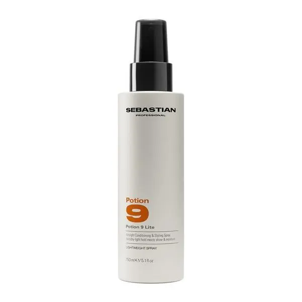 Sebastian Professional Хидратиращ стилизиращ спрей с лека текстура за фина коса - Sebastian Professional Potion 9 Lite Conditioning &amp; Styling Spray, 150 мл