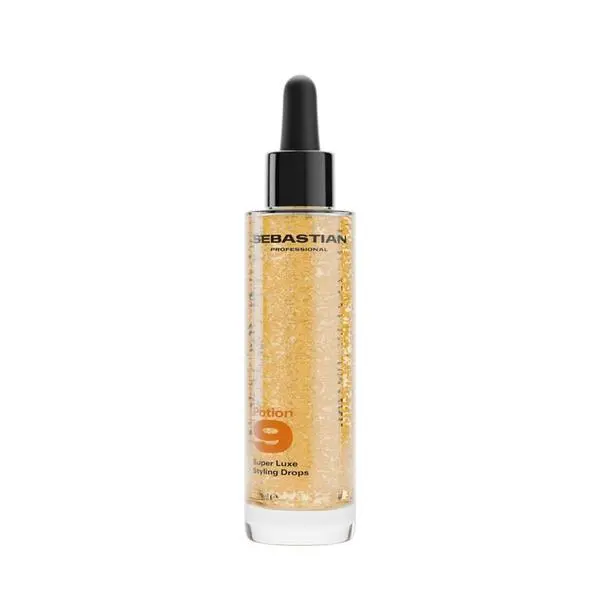 Sebastian Professional Хидратираща и стилизираща терапия без отмиване за коса с термозащита - Sebastian Professional Potion 9 Super Luxe Styling Drops, 30 мл