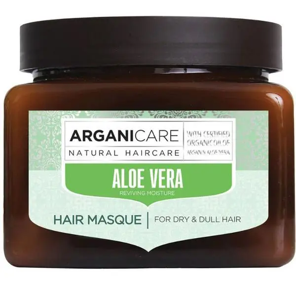 Arganicare Хидратираща маска с алое вера за суха и безжизнена коса - Arganicare Aloe Vera Reviving Moisture Hair Masque for Dry&amp;Dull Hair, 500 мл