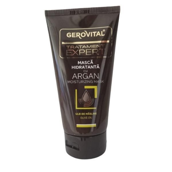 Gerovital Хидратираща маска с арган и зехтин - Farmec Gerovital Expert Moisturizing Treatment Mask, 150 мл