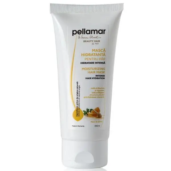 Pellamar Хидратираща маска за коса с мед и масло от жожоба - Pellamar, 60 мл