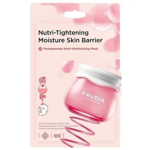 Frudia Хидратираща маска за лице с нар - Frudia Pomegranate Nutri-Moisturizing Mask, 20 мл