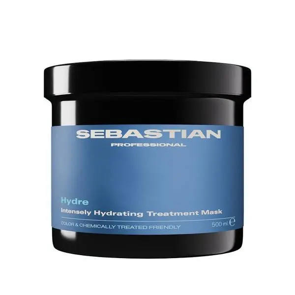 Sebastian Professional Хидратираща маска за суха и дехидратирана коса** - Sebastian Professional Hydre Intensely Hydrating Treatment Mask, 500 мл