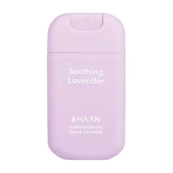 Haan Хидроалкохолен дезинфектант за ръце с нотки на лавандула - HAAN Hydroalcoholic Hand Cleanser Soothing Lavender, 30 мл
