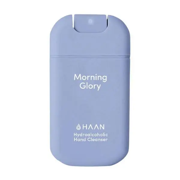 Haan Хидроалкохолен гел за дезинфекция на ръце с нотки на ипомея - HAAN Hydroalcoholic Hand Cleanser Morning Glory, 30 мл