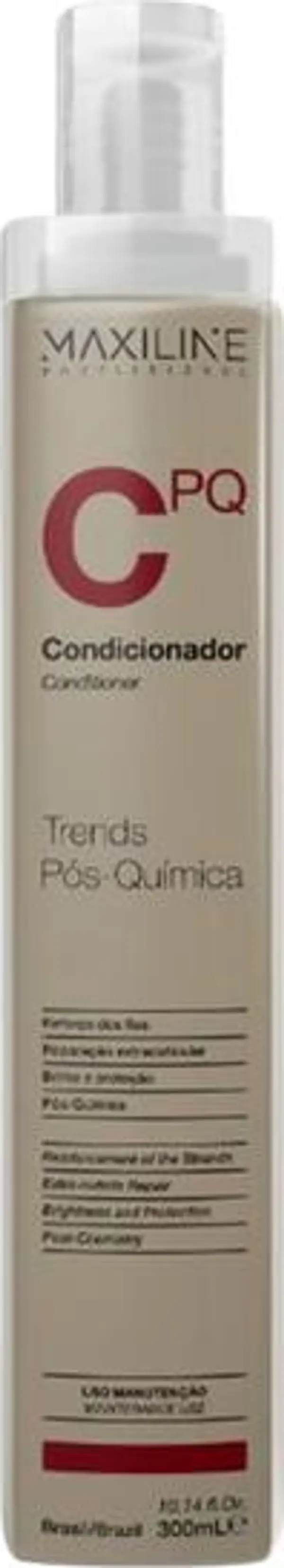 Maxiline Profissional Химически обработен балсам за коса Maxiline Profissional Trends Pos-Quimica Conditioner CPQ, 300мл