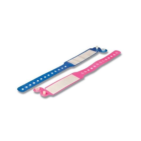 Prima Идентификационни гривни за деца Prima, син &ndash; момчета, картонена вложка, 17.5см, 100 броя