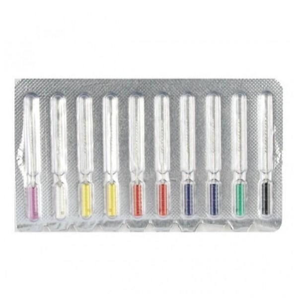 Prima Игли Tire-Nerfs (Barbed Broaches), неръждаема стомана Prima асорти 10-40, 21мм, 10 броя