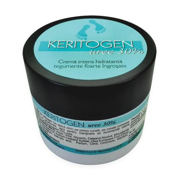 Herbagen Интензивен овлажняващ крем за много гъста кожа Keritogen Uree 30% Herbagen, 50г