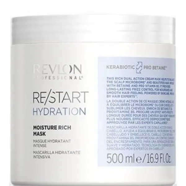 Revlon Professional Интензивна овлажняваща маска - Revlon Professional Re / Start Hydration, 500 мл