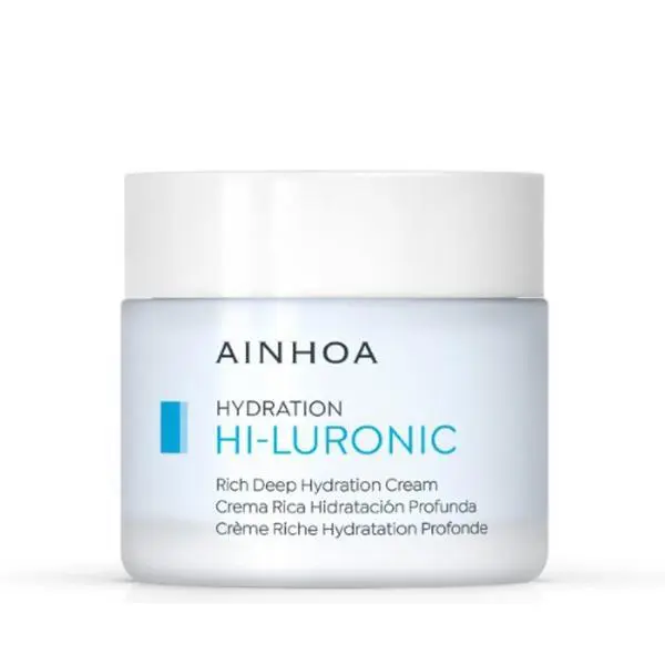 Ainhoa Интензивно хидратиращ крем за лице  Ainhoa ????Hi-Luronic Rich Deep Hydration Cream, 50 мл
