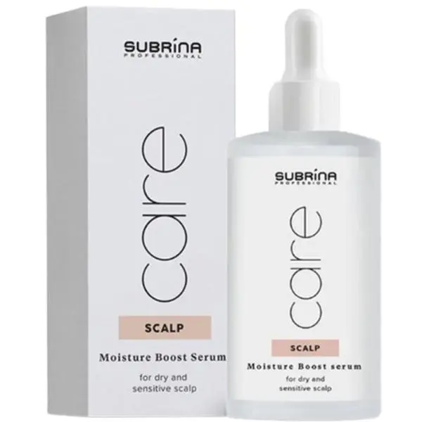 Subrina Интензивно хидратиращ серум за сух и чувствителен скалп Subrina Professional Scalp Moisture Boost Serum for Dry and Sensitive Scalp, 90 мл