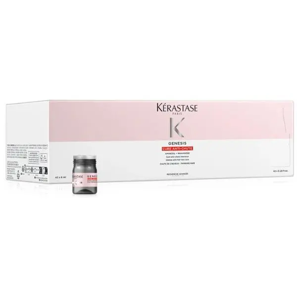Kerastase Интензивно лечение против косопад - Kerastase Genesis Cure Anti-Chute с Аминексил и Рамноза, 42 x 6 мл