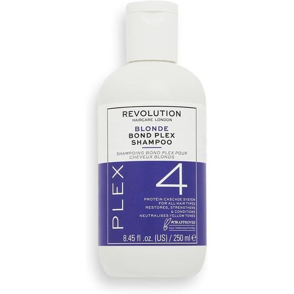 Revolution Haircare Интензивно подхранващ шампоан за суха и увредена коса - Revolution Haircare Blonde Plex 4 Bond Plex Shampoo, 250 мл