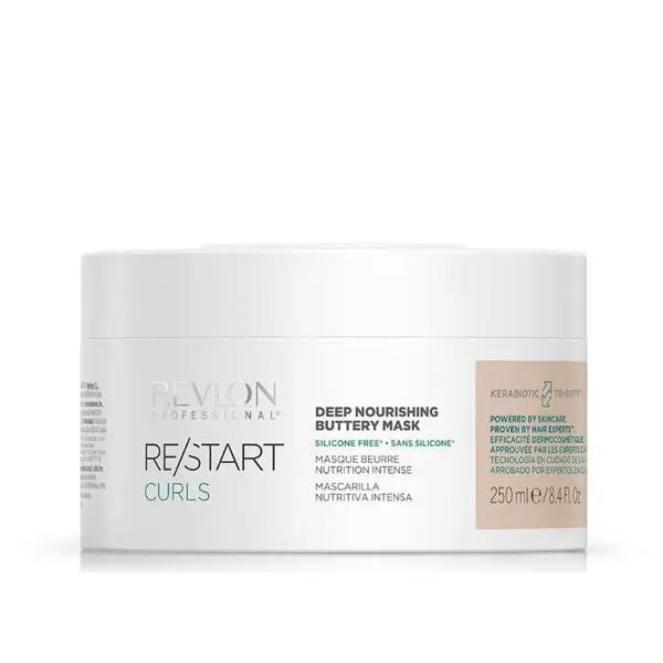 Revlon Professional Интензивно подхранваща маска за къдрава и вълниста коса Revlon Professional Re/Start Curls Deep Nourishing Buttery Mask, 250 мл