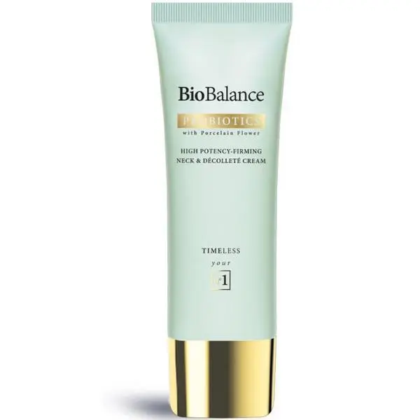Bio Balance Интензивно стягащ крем за шия и деколте - Bio Balance Probiotics High Potency - Firming Neck &amp; Decollete Cream, 50 мл