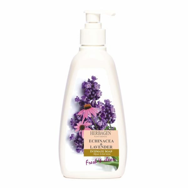 Herbagen Интимен течен сапун с екстракти от лавандула и ехинацея Herbagen, 500 мл