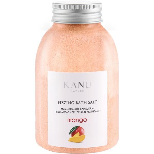 Kanu Nature Искряща сол за вана с аромат на манго - KANU Nature Fizzing Bath Salt Mango, 250 гр