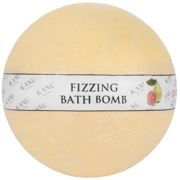Kanu Nature Искряща топка за баня с гуава - KANU Nature Fizzing Bath Bomb Guava, 160 гр