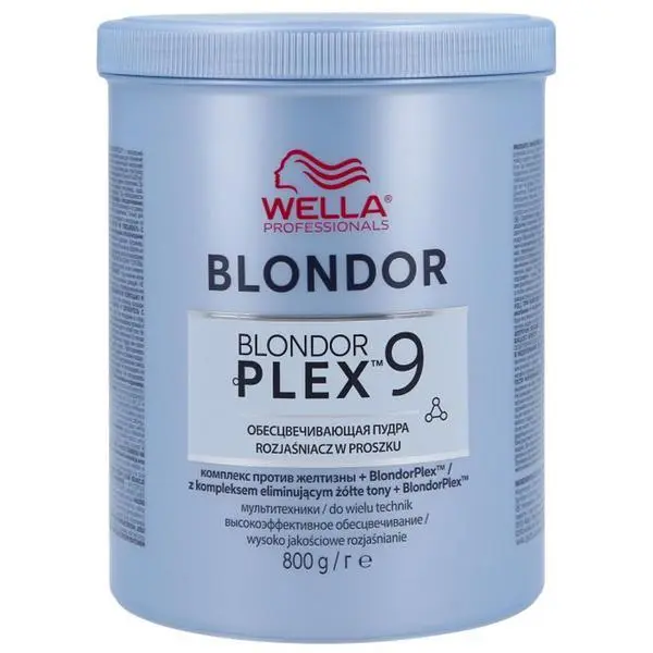 Wella Professionals Избелваща пудра - Wella Professionals Blondor Plex 9 Multi Blonde Powder Lightener, 800 гр