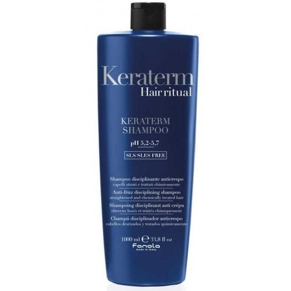 Fanola Изглаждащ шампоан - Fanola Keraterm Hair Ritual Anti-Frizz Disciplining Shampoo, 1000мл