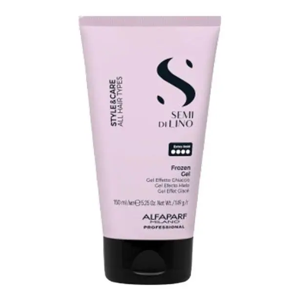Alfaparf Milano Изключително силен гел - Alfaparf Milano Semi di Lino Style &amp; Care Frozen Gel, 150 мл