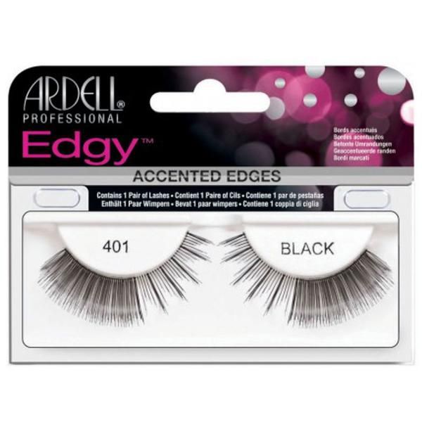 Ardell Изкуствени мигли тип Лента - Ardell Accents Edgy Lash 401 Black