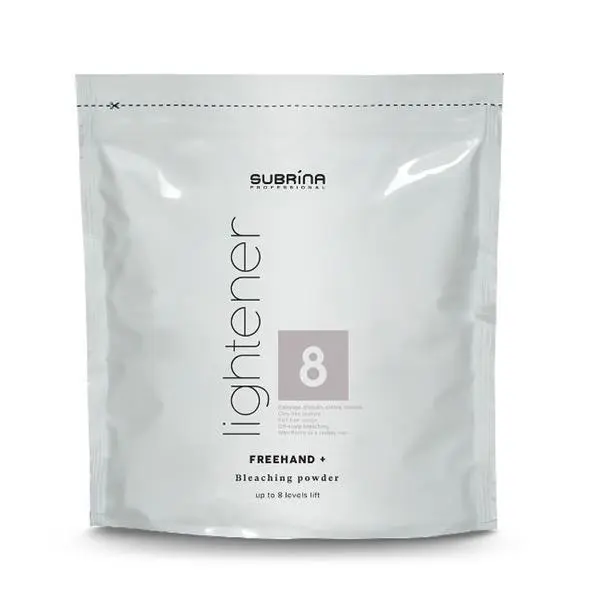 Subrina Изсветляващ прах за техники за балаяж - Subrina Professional Lightener 8 Freehand Bleaching Powder, 400 гр