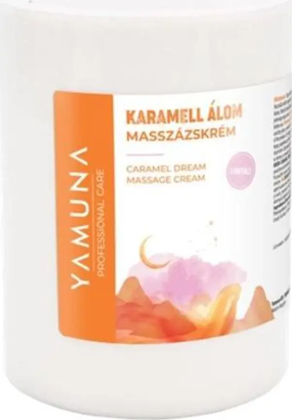 Yamuna Карамелен масажен крем - Yamuna Caramel Dream Massage Cream, 1000 мл