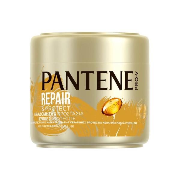 Pantene Кератинова възстановяваща маска за тънка и увредена коса -Pantene Pro-V Keratin Protect Mask, 300 мл