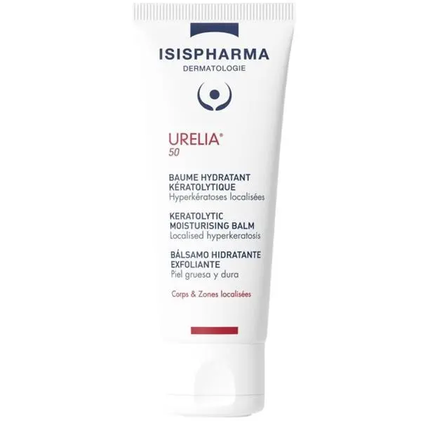 Isispharma Кератолитичен хидратиращ балсам с 50% урея за много суха кожа - Isispharma Urelia 50 Keratolytic Moisturizing Balm, 40 мл