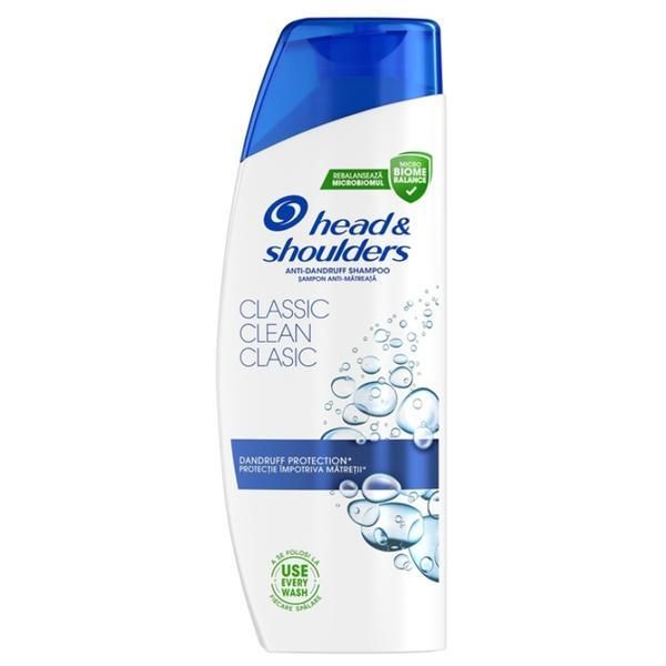 Head&Shoulders Класически шампоан против пърхот - Head&amp;Shoulders Шампоан против пърхот Classic Clean, 330 мл